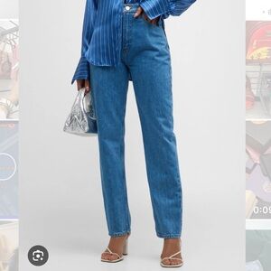 Frame Denim Le High and Tight Straight Leg Jeans